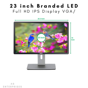 DELL P2314h 23 inches LED MONITOR WITH DP ,VGA, VGA PORTS.