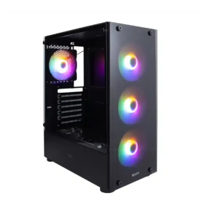 Fox PC Case FOR GAMING PC RGB LIGHT 1 SIDE GLASS