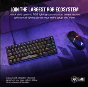 K65 PRO MINI RGB 65% Optical-Mechanical Gaming Keyboard