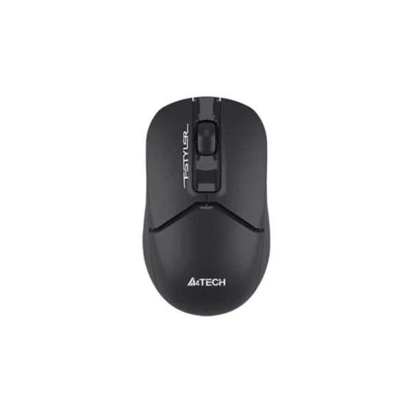 A4tech FB12S Fstyler Dual-Mode Bluetooth & 2.4G Non-Rechargeable Silent Click Mouse USB – Black