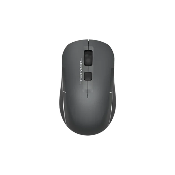 A4tech FB26CS Air2 Fstyler Dual-Mode Bluetooth & 2.4GHz Wireless Silent Click Mouse USB – Smoky Grey