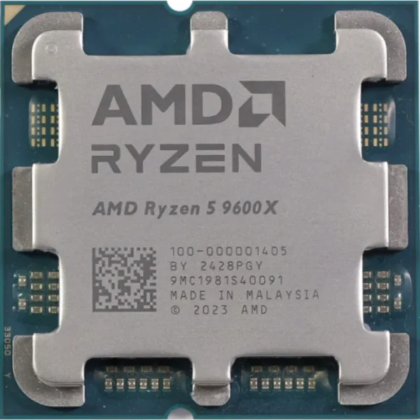 AMD Ryzen 5 9600X 6-Core, 12-Thread Unlocked Gaming Desktop Processor – Tray