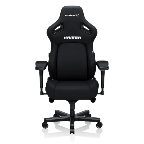 AndaSeat Kaiser 4 L V2 Premium Fabric Gaming Chair – Dark Gray