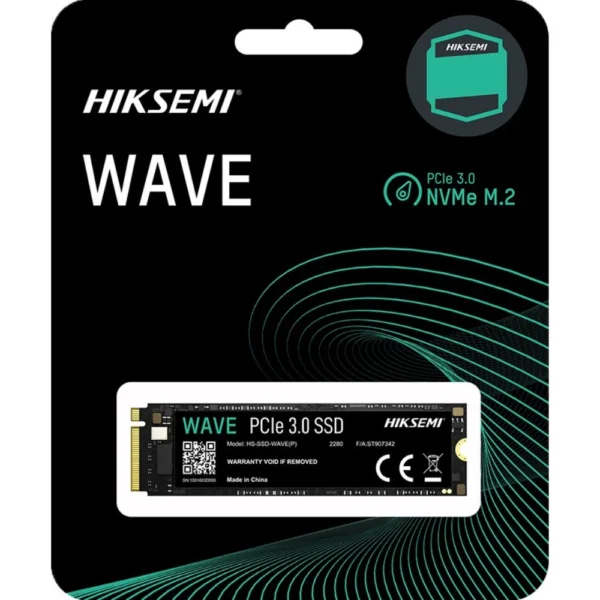 Hiksemi WAVE(P) Consumer M.2 2280 PCIe 3.0 NVMe SSD 3D NAND up to 2500MB/s – 1TB